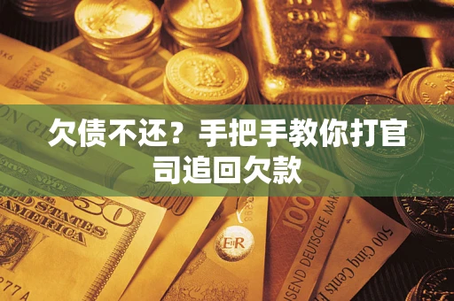 武汉欠债不还？手把手教你打官司追回欠款