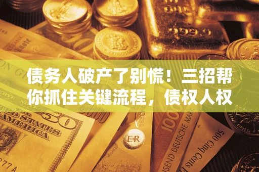 武汉债务人破产了别慌！三招帮你抓住关键流程，债权人权益不再缩水